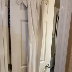 WHBM Cream dress pants